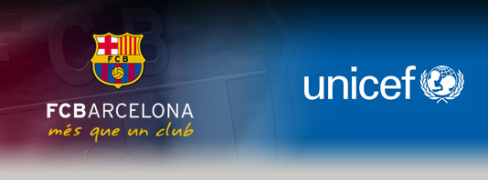 Imagen del reportaje titulado: Acuerdo del FC Barcelona y Unicef  