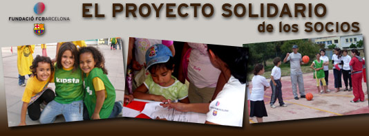 Imagen del reportaje titulado: EL PROYECTO SOLIDARIO DE LOS SOCIOS 2009  