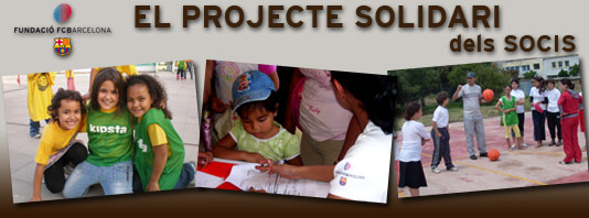 Imatge del reportatge titulat:EL PROJECTE SOLIDARI DELS SOCIS 2009  