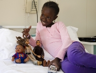 Anta, from Senegal to Catalonia to be healed