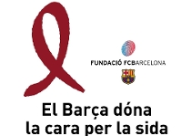 Logotip campanya  El Bara dna la cara per la sida