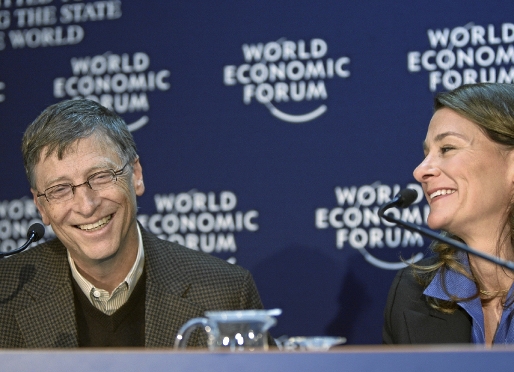 Bill Gates en un acte de la seva Fundació Bill & Melinda Gates Foundation.