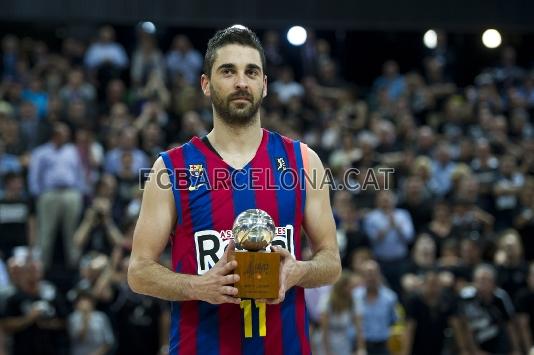 Juan Carlos Navarro, MVP de la final de la Liga ACB. Foto: archivo FCB.