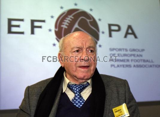 Alfredo Di Stfano, otro ex futbolista de renombre.
