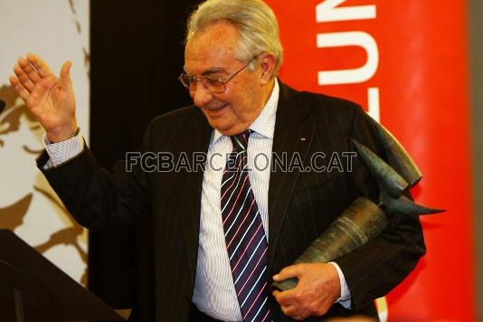 Candido Cannav, ganador en la categora de Periodismo Deportivo.