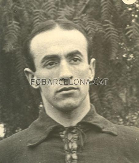 Retrato de Pepe Rodrguez, que jug en el Bara del ao 1910 al 1912.