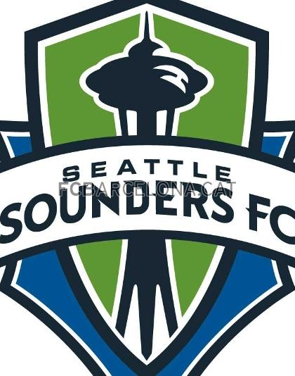 El escudo del Seattle Sounders, el segundo rival del Bara en la gira.