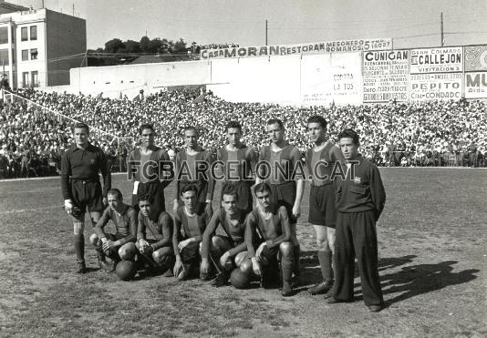 La Copa de la temporada 1941/42 fue la segunda que el Bara se llev ante el Athletic Club (4-3).