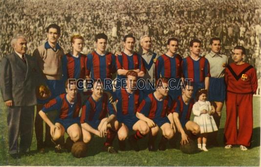 1952: El equipo logra la segunda Copa del Rey consecutiva, en una final ganada al Valencia por 4-2.