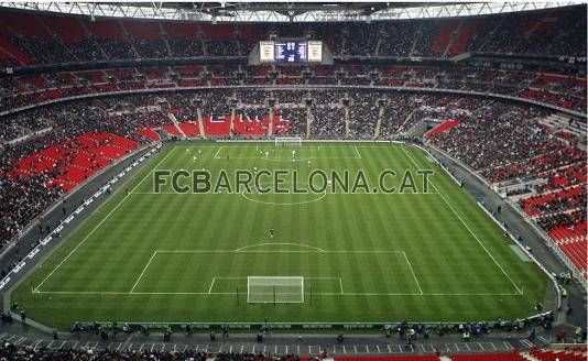 Wembley acollirà el Tottenham-Barça i l'Al-Ahly-Barça.
