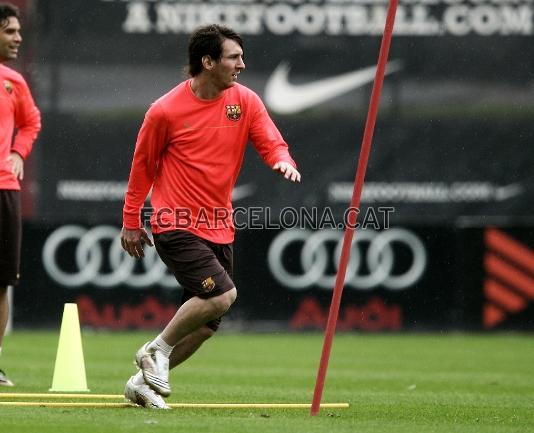 Messi, un dels que descansar contra el Benidorm.