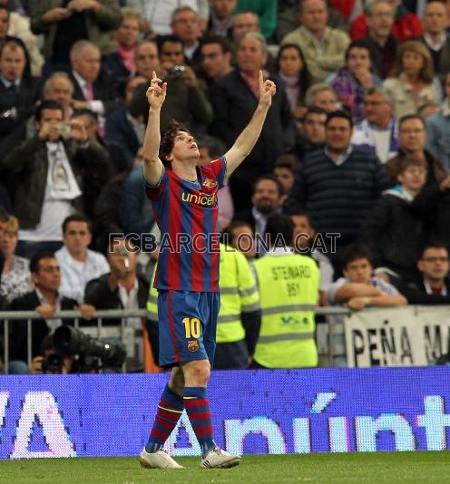 Messi ha vuelto a conquistar el Bernabu. Foto: Miguel Ruiz-FCB