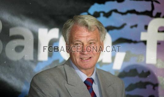 Robson va ocupar el lloc que mesos abans havia deixat Johan Cruyff.