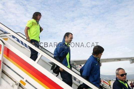 El Bara s'ha desplaat aquest dissabte a Pamplona. (Fotos: Miguel Ruiz, FCB)