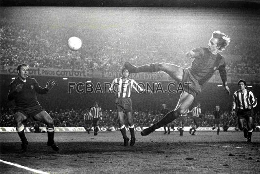 Johan Cruyff. Foto: Segu / Arxiu FCB.