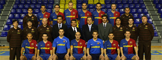 Plantilla futbol sala temporada 2008-2009 