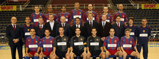Plantilla futbol sala temporada 2006-2007 