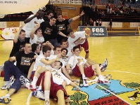 Foto: El equipo júnior blaugrana, campeón 2006/07 (Federación Vasca)