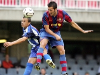 Xavi Torres, el equilibrio del filial