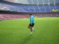 Edmlson se entrena en el Camp Nou