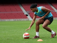 Training test for Ronaldinho