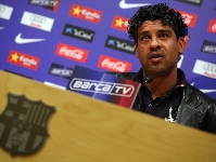 Rijkaard wants Bara to be more clinical