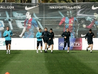 Four players report for training