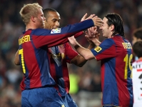 Liga: cincuenta partidos marcando en el Camp Nou