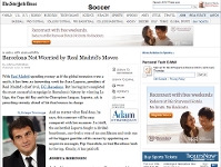 Laporta hace Barça en el ‘NY Times’