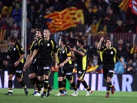 Catalunya ven amb un gol de Bojan (2-1)
