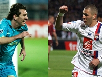 Messi y Benzema, los mximos goleadores de la Champions, cara a cara.