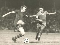 Foto: Carles Rexach, en una acci de la temporada 1965/66.