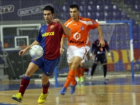 Jordi Snchez ha sido el autor de los dos goles del Bara Mobicat
