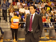 Xavi Pascual, entrenador del Regal Bara. Foto: Archivo.