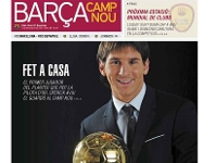 Messi, protagonista del Bara Camp Nou