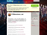 El Twitter oficial del Barça creix