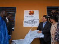 Inauguracin del XICS Burkina en noviembre del 2009. Foto: Archivo