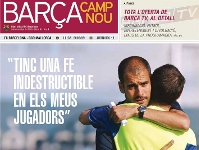 La confiana de Guardiola en lequip, al Bara Camp Nou