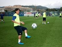 Training with Super Cup ball