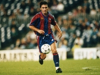 Gica Hagi, uno de los 5 extranjeros de la temporada 95/96.