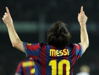 Messi celebrando un gol contra el Valencia. Fotos: Miguel Ruiz-FCB y Archivo FCB