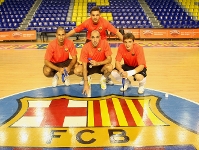 Éstos son los cuatro jugadores del Barça que participarán en el Europeo