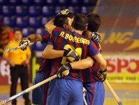 El Barça se enfrenta al Vic en la gran final de la Final a 6 (Fotos: Archivo - FCB/ www.hockeyvaldagno.it)