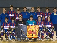 Los infantiles blaugranas han acabado líderes la segunda fase del Campeonato de Catalunya (Foto: Archivo - FCB)