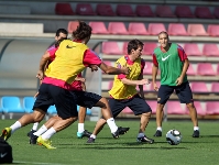 Last but one session before Seville game