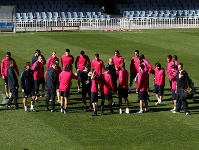 First team back at the Miniestadi