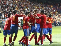 La selecci espanyola ja lidera el grup I de la fase de classificaci per a l'Eurocopa 2012. Foto: rfef.es