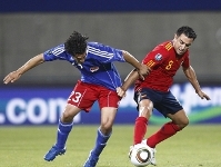 Espaa golea a Liechtenstein con gol de Villa (0-4)