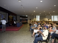 La reunin se ha celebrado en la Sala Pars. Fotos: lex Caparrs-FCB