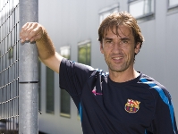 Joan Barbarà, segon entrenador del Barça B. Fotos: arxiu FCB.